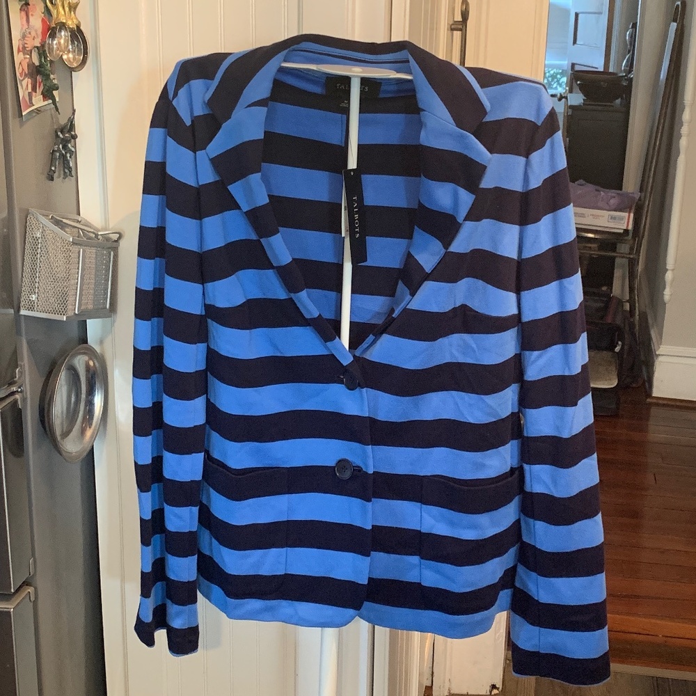 Talbots lightweight‎ summer blazer. NWT. Retail 90